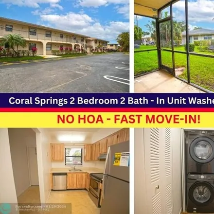 Rent this 2 bed apartment on 8641 Northwest 35th Court in Coral Springs, FL 33065