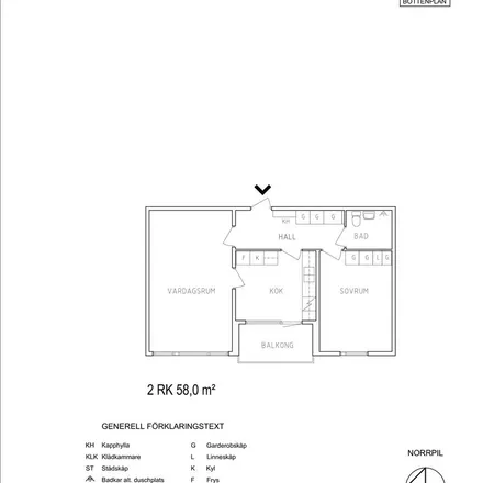 Rent this 2 bed apartment on Vinddraget 12 in 802 63 Gävle, Sweden