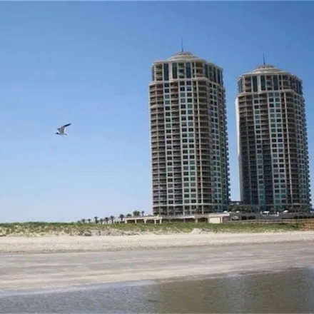 Rent this 2 bed condo on Palisade Palms in 801 East Beach Drive, Galveston