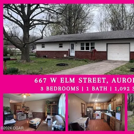 Buy this 3 bed house on unnamed road in Aurora, MO 65605