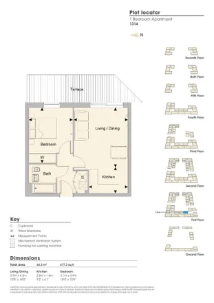 Image 8 - Skylark House, 1-708 Drake Way, Reading, RG2 0PA, United Kingdom - Apartment for rent
