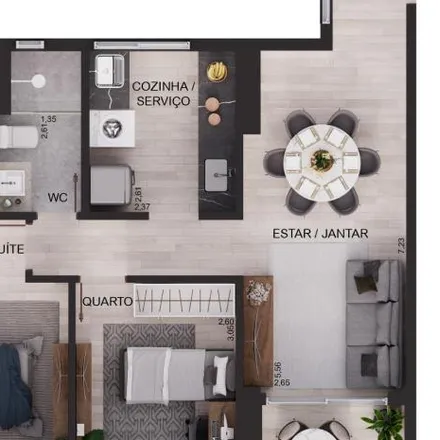 Buy this 2 bed apartment on Rua Josita Almeida in Altiplano Cabo Branco, João Pessoa - PB