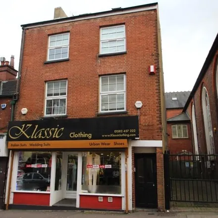 Rent this 1 bed apartment on Cafe Shimla in 76 Wellington Street, Luton