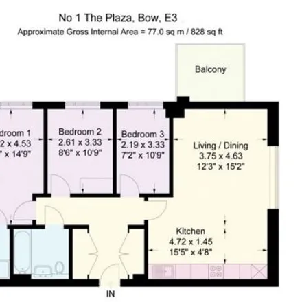 Image 8 - Marner Point, 1 Jefferson Plaza, London, E3 3QE, United Kingdom - Apartment for rent