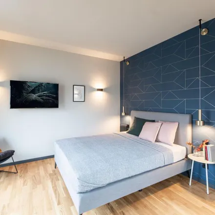 Rent this 2studio apartment on Amelia-Mary-Earhart-Straße 5 in 60549 Frankfurt, Germany