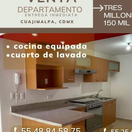 Buy this 2 bed apartment on unnamed road in Colonia Abdías García Soto, 05000 Mexico City