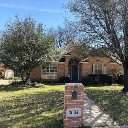 Rent this 4 bed house on 3622 Bordeaux Lane in Hurst, TX 76054