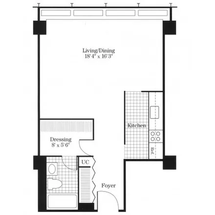 Image 9 - Lafayette East, Orleans Street, Detroit, MI 48207, USA - Apartment for rent