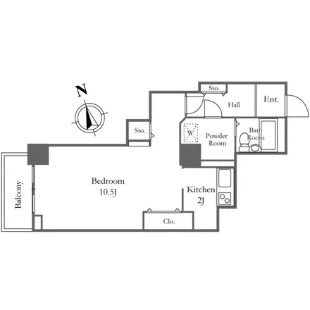 Image 2 - unnamed road, Shinkawa 1-chome, Chuo, 104-0033, Japan - Apartment for rent