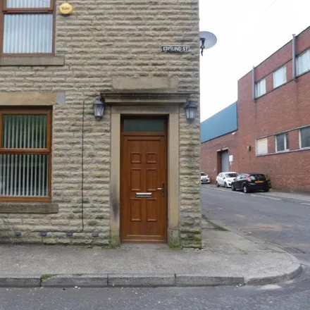 Rent this 2 bed townhouse on Edmund Street in Milnrow, OL16 4HR