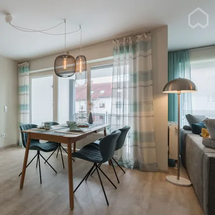 Rent this 1 bed apartment on Hinter der Mauer 31+33 in 61118 Dortelweil, Germany