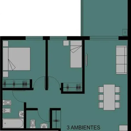 Buy this 2 bed apartment on Instituto Bialik in Joaquín Victor González, Villa Devoto