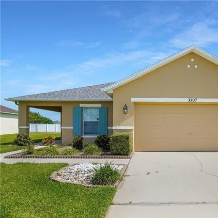 Rent this 3 bed house on 3507 Harlequin Drive in Saint Cloud, FL 34772