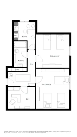 Rent this 5 bed apartment on Mietshaus in Eschenweg 5, 59581 Warstein