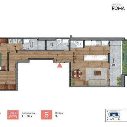 Buy this 3 bed apartment on Calle Roma 573 in Miraflores, Lima Metropolitan Area 15074