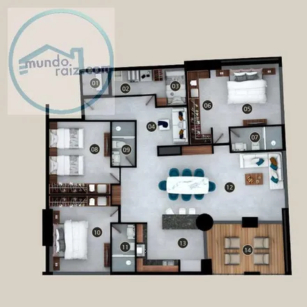 Buy this 5 bed apartment on Avenida Revolución in 64860 Monterrey, NLE