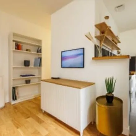 Rent this studio apartment on 26 Rue la Condamine in 75017 Paris, France