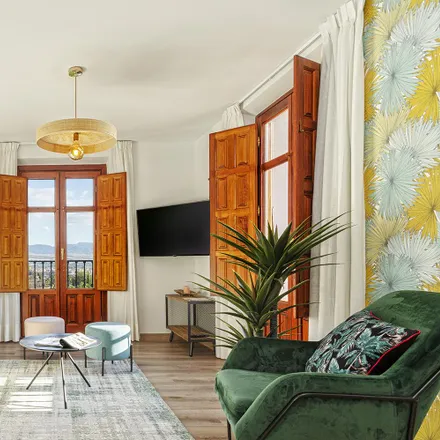 Rent this studio apartment on Calle Brujones in 18010 Granada, Spain