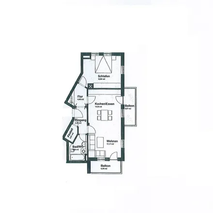 Rent this 2 bed apartment on Sauerlacher Straße 36 in 82515 Wolfratshausen, Germany