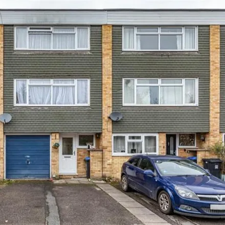 Buy this 3 bed townhouse on 6 Knowle Gardens in West Byfleet, KT14 6EL