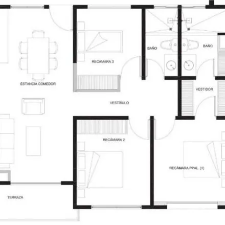 Buy this 3 bed apartment on unnamed road in Fraccionamiento Las Américas, 55070 Ecatepec de Morelos