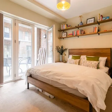 Rent this 3 bed apartment on Cruden Court in 25 Wyke Road, London