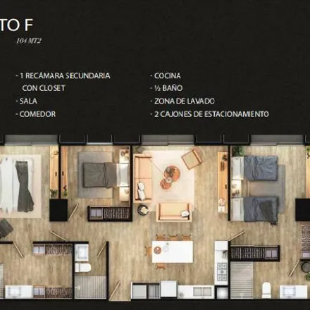 Buy this 3 bed apartment on TORRE AMERICAS 1905 in Calle Brasilia 1905, Aldrete