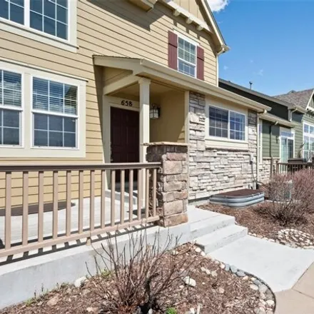 Buy this 2 bed townhouse on 648 Hanging Rock Place in Castle Rock, CO 80108