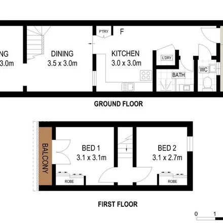 Image 3 - Terrace Houses, 17-77 Caroline Street, Redfern NSW 2016, Australia - Apartment for rent