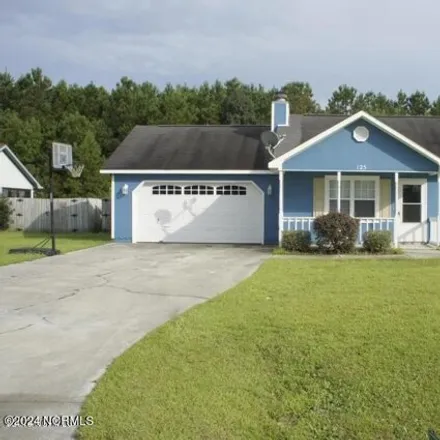 Rent this 3 bed house on 125 Daphne Drive in Onslow County, NC 28539