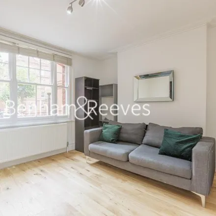 Rent this 1 bed apartment on Johnson Mansions in Queen's Club Gardens, London