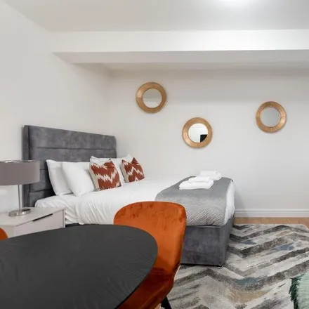 Rent this studio apartment on Nell Gwynn House in 55-57 Sloane Avenue, London