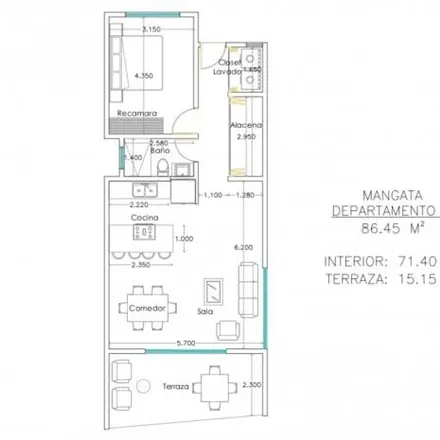 Buy this 1 bed apartment on Privada del Pelicano in 82000 Mazatlán, SIN