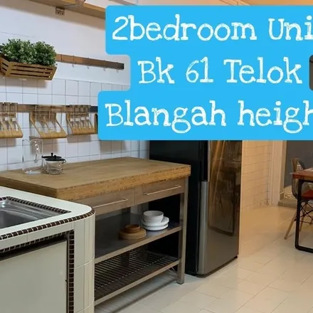 Rent this 2 bed apartment on 61 Telok Blangah Heights in Blangah Garden, Singapore 100061