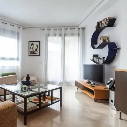 Rent this 1 bed apartment on Plaça de les Bandes de Música de la Comunitat Valenciana in 46023 Valencia, Spain