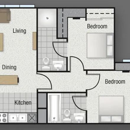 Image 9 - 1541 Meadow Street, Denton, TX 76205, USA - Apartment for rent