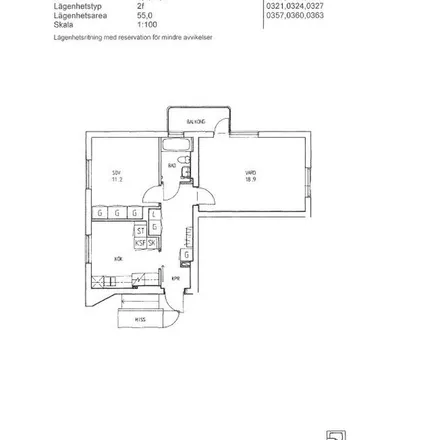 Rent this 2 bed apartment on Hermansvägen in 554 53 Jönköping, Sweden