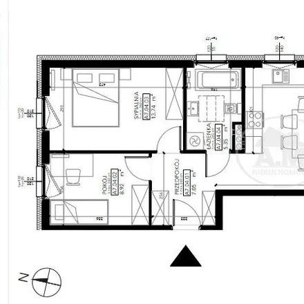 Buy this 3 bed apartment on Kępińska 10 in 51-132 Wrocław, Poland