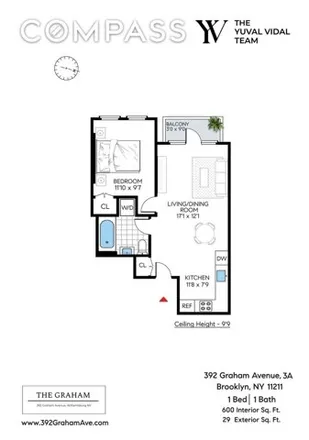 Image 7 - 392 Graham Ave Unit 3a, Brooklyn, New York, 11211 - Condo for sale