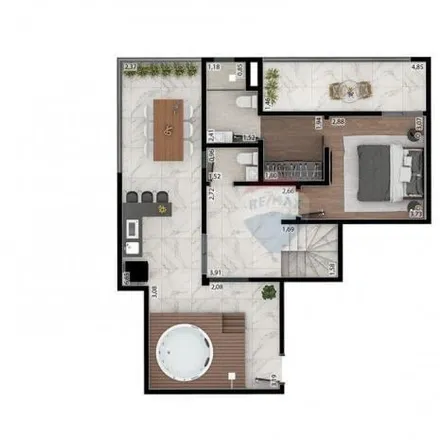 Buy this 3 bed apartment on Rua Francisco Batista de Oliveira in Aeroporto, Juiz de Fora - MG