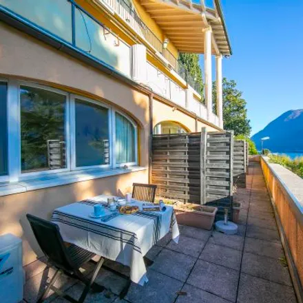 Rent this studio apartment on Via Cortivo 28 in 6976 Lugano, Switzerland