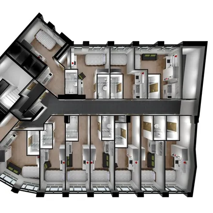 Image 5 - 5-15 Castle Square, Castlegate, Sheffield, S1 2GH, United Kingdom - Apartment for rent