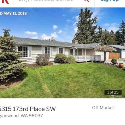 Rent this 1 bed room on 5341 173rd Place Southwest in Lynnwood, WA 98037