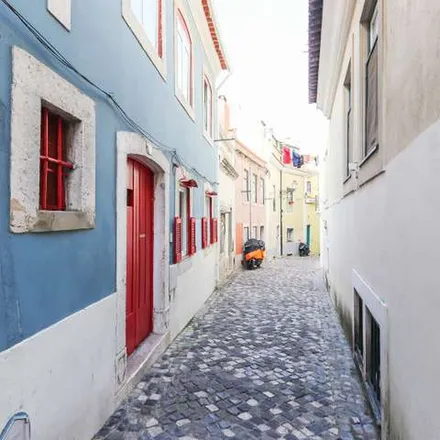 Rent this 1 bed apartment on Calçada de São Lourenço in 1100-591 Lisbon, Portugal