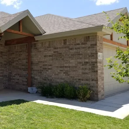 Rent this 3 bed duplex on 6907 67th Street in Lubbock, TX 79424