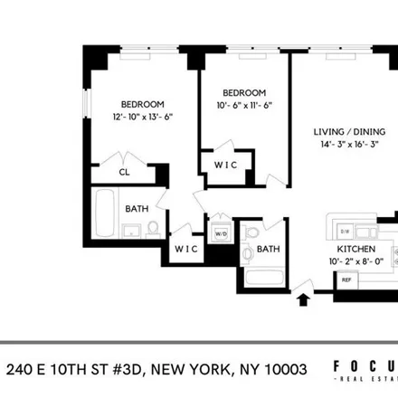 Image 3 - 240 East 10th Street, New York, NY 10009, USA - Condo for sale