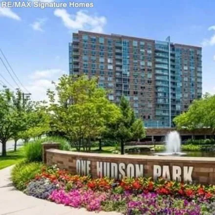 Rent this 1 bed condo on One Hudson Park in Hudson Park, Edgewater