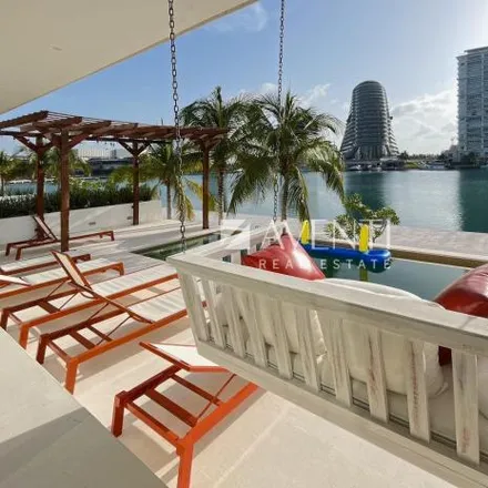 Buy this 4 bed house on Puerto Cancún Marina Town Center in Avenida Puerto Cancun Sur, 75500 Cancún