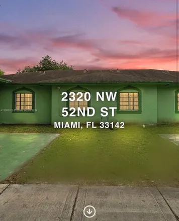 Rent this 3 bed house on 2320 Northwest 52nd Street in Brownsville, Miami