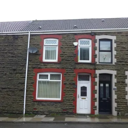Rent this 3 bed townhouse on Wesley Street in Caerau, CF34 0PY